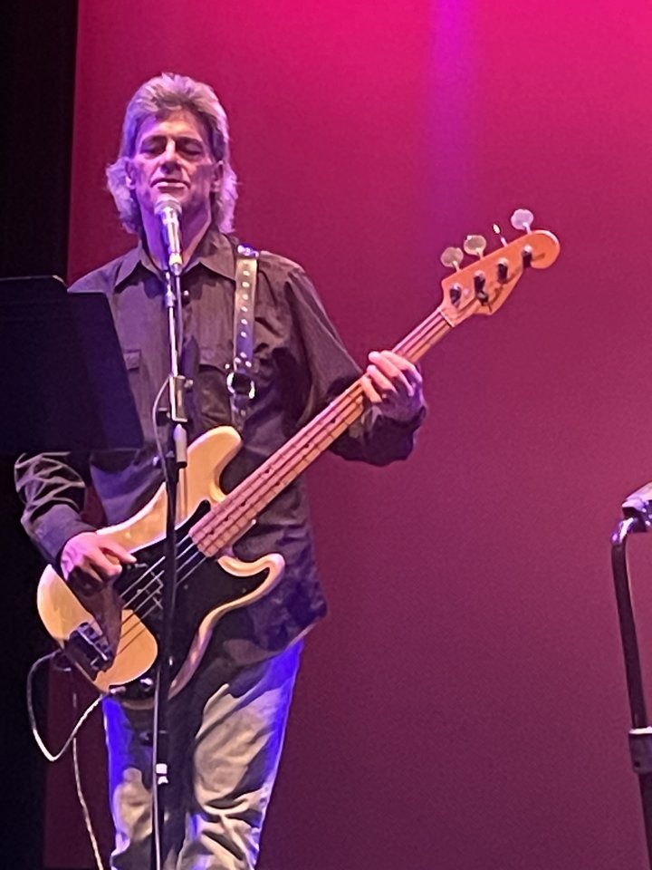 Bill Steiner playing bass